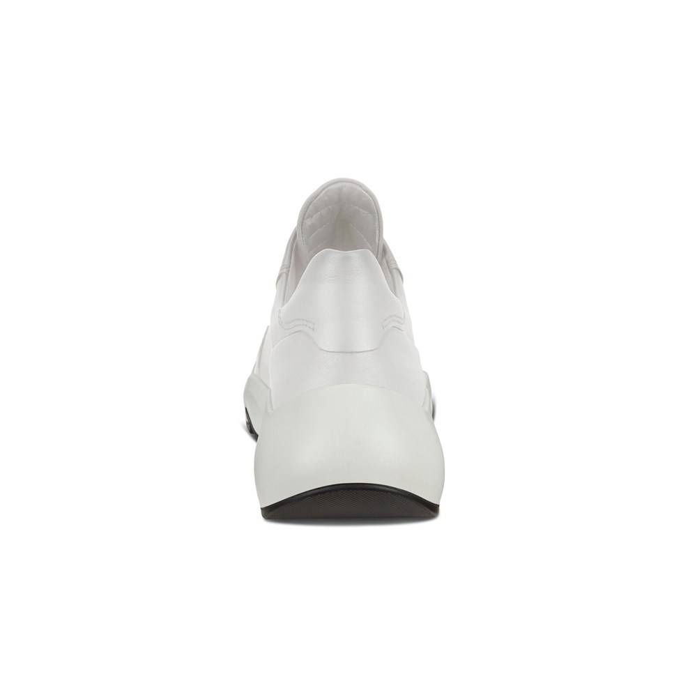 Tenis Mujer - ECCO Chunky Zippered - Blancos - YHV874621